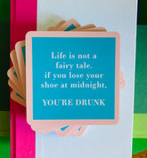 Lose Your Shoe Coaster